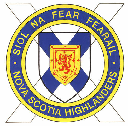 Insigne de The Nova Scotia Highlanders