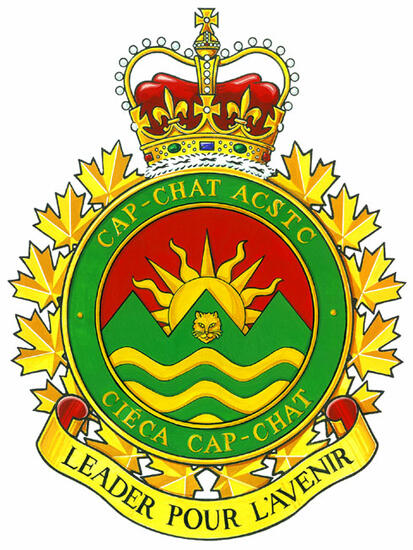 Badge of the Cap-Chat Army Cadet Summer Training Centre