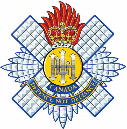 Badge of The Royal Highland Fusiliers of Canada