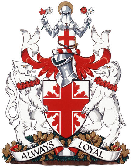 Armoiries de The St. George's Society of Toronto