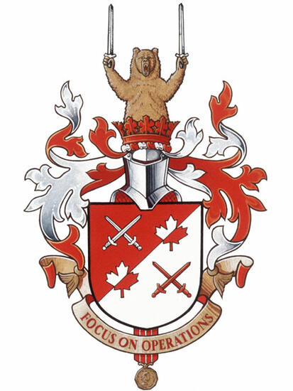 Arms of James Denby Gludo