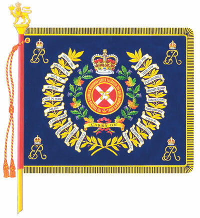 Regimental Colour of The Toronto Scottish Regiment (Queen Elizabeth The Queen Mother's Own)