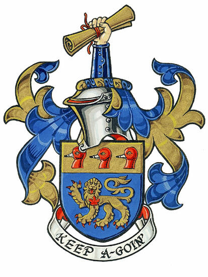 Arms of Thomas Alfred Hickey