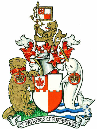 Arms of The Royal Heraldry Society of Canada
