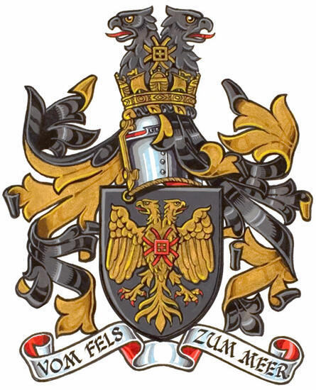 Arms of Craig James Halbländer