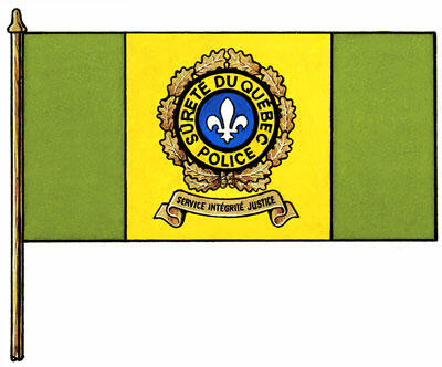 Flag of the Sûreté du Québec
