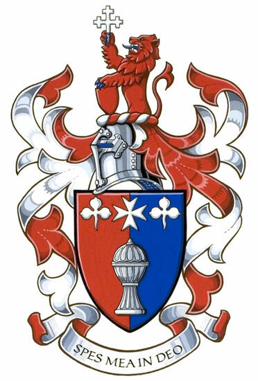 Arms of Fredrick John Butler-Caughie
