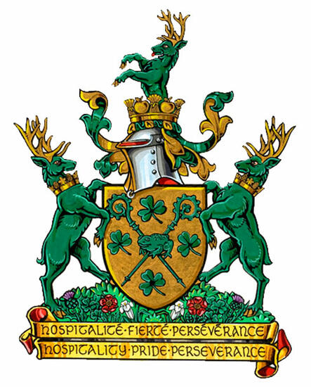 Armoiries de la Municipalité de la paroisse de Saint-Malachie