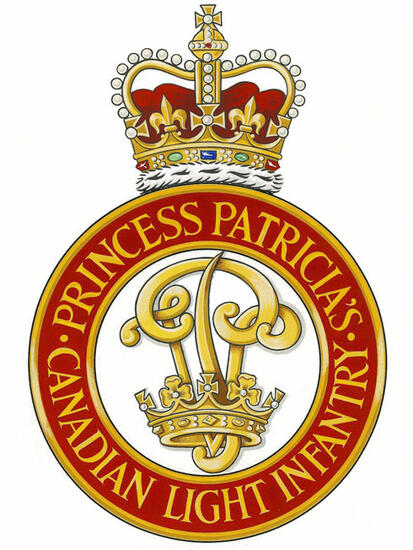 Badge of Princess Patricia’s Canadian Light Infantry