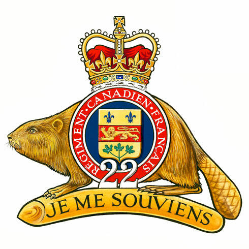 Badge of the Royal 22e Régiment