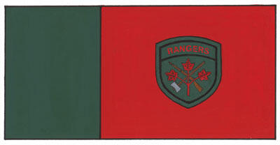 Drapeau des Canadian Rangers