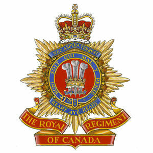 Badge of The Royal Regiment of Canada