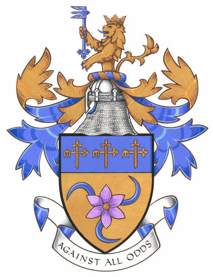 Arms of Ronald Bernard Sorobey