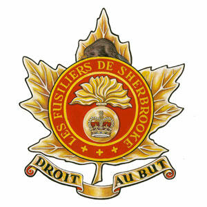Badge of Les Fusiliers de Sherbrooke