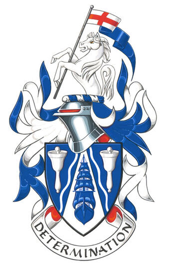 Arms of Derek Austin Tidd