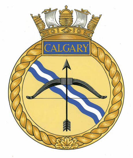 Badge of H.M.C.S. Calgary