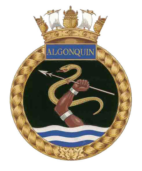 Insigne du N.C.S.M. Algonquin