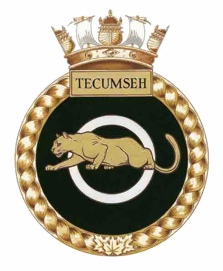 Badge of H.M.C.S. Tecumseh