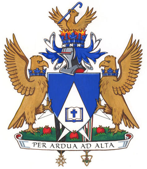 Arms of David Charles Onley