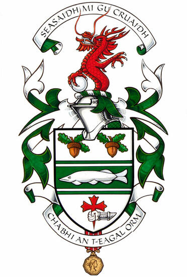 Arms of John Francis Archibald Pyke