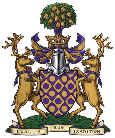 Arms of R.C. Purdy Chocolates Ltd.