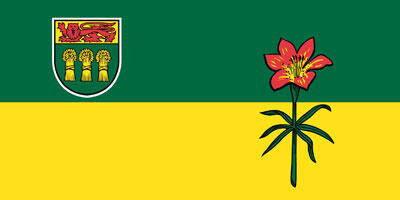 Drapeau de la Province de la Saskatchewan