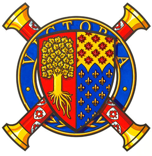 Armoiries de Léopold Henri Amyot en tant que chancelier d'armes