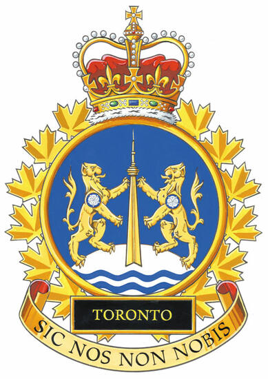 Badge of Area Support Unit Toronto