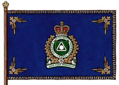 Flag of the Delta Police Department