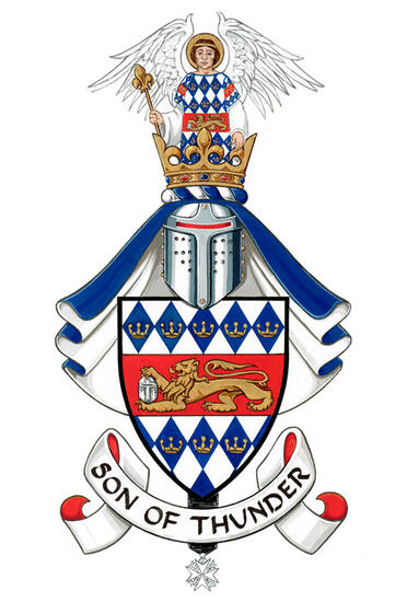 Arms of Peter William Hogan