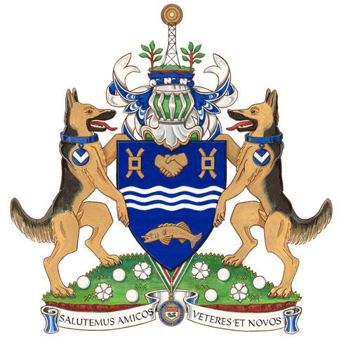 Arms of Harry Franklin Lewis
