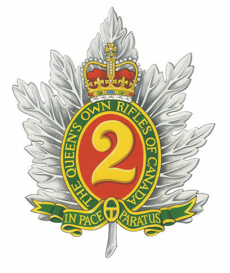 Badge of The Queen's Own Rifles of Canada