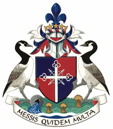 Arms of the Association des familles Thibodeau d'Acadie Inc.