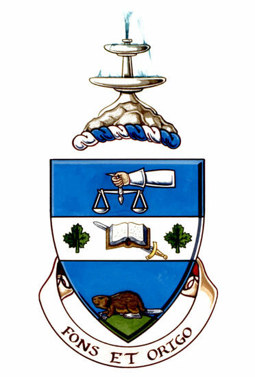 Arms of Louis Hypolite (Hippolyte) La Fontaine