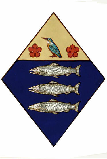 Arms of Mary Jane MacDonell (née Fisher)