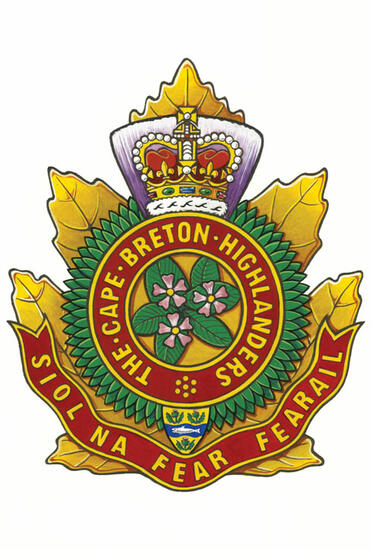 Badge of The Cape Breton Highlanders