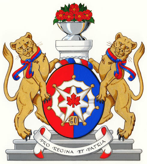 Arms of the Imperial Order Daughters of the Empire (also known as IODE Canada)