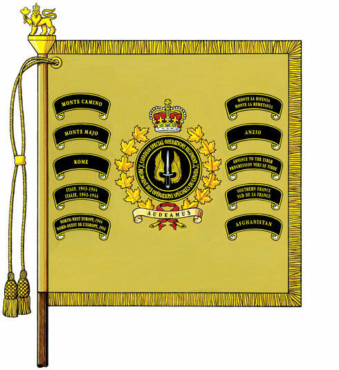 Standard of the Canadian Special Operations Regiment